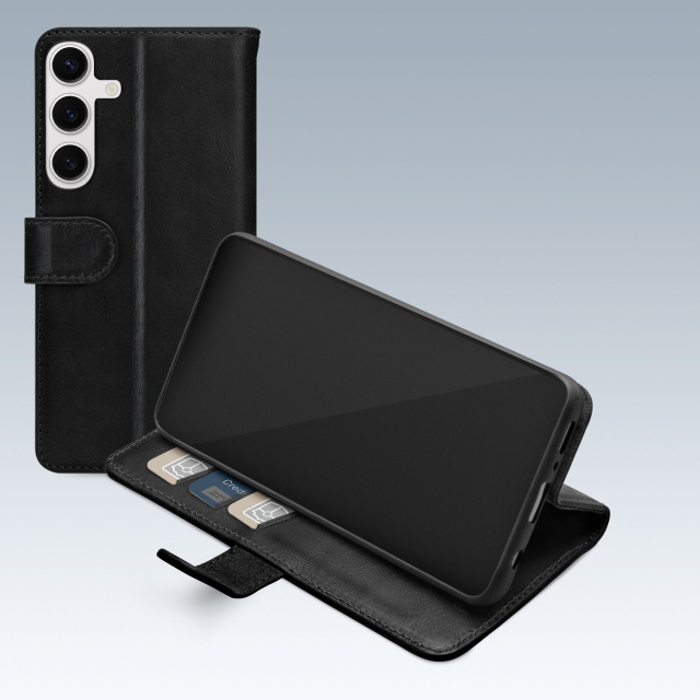 Mobilize Mobilize Premium Gelly Wallet Book Case Samsung Galaxy S24+ 5G - Zwart