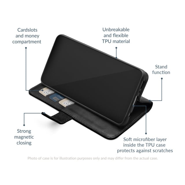 Mobilize Mobilize Premium Gelly Wallet Book Case Samsung Galaxy A15 4G/5G - Zwart