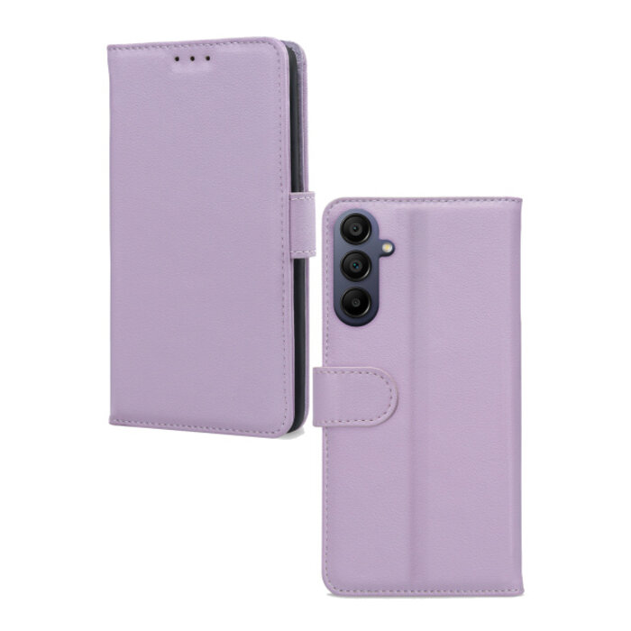 Mobilize Mobilize Premium Gelly Wallet Book Case Samsung Galaxy A15 4G/5G Paars