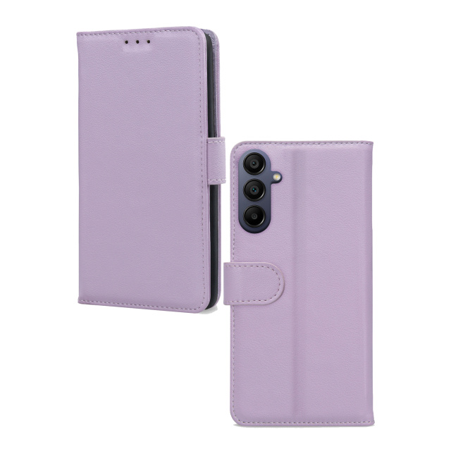 Mobilize Mobilize Premium Gelly Wallet Book Case Samsung Galaxy A15 4G/5G Paars