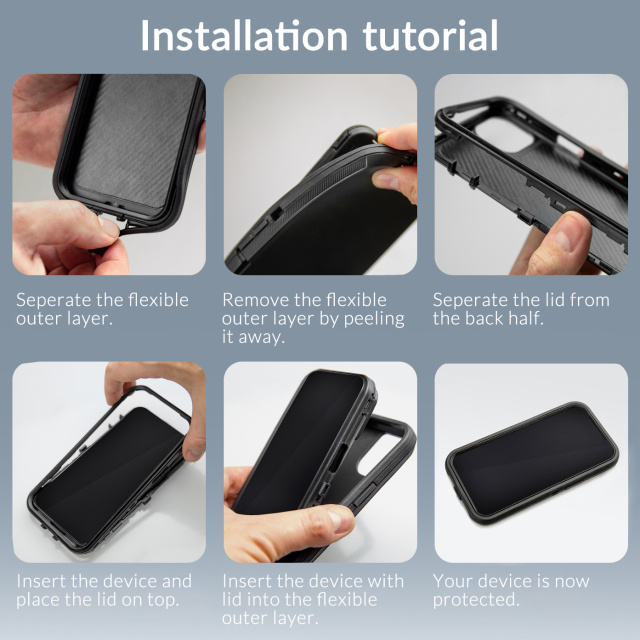 Mobilize Mobilize Defender Case voor Samsung Galaxy A15 4G/5G - Zwart