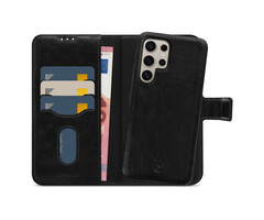 Mobilize Mobilize 2in1 MagSafe Compatible Gelly Wallet Case Samsung Galaxy S24 Ultra - Zwart