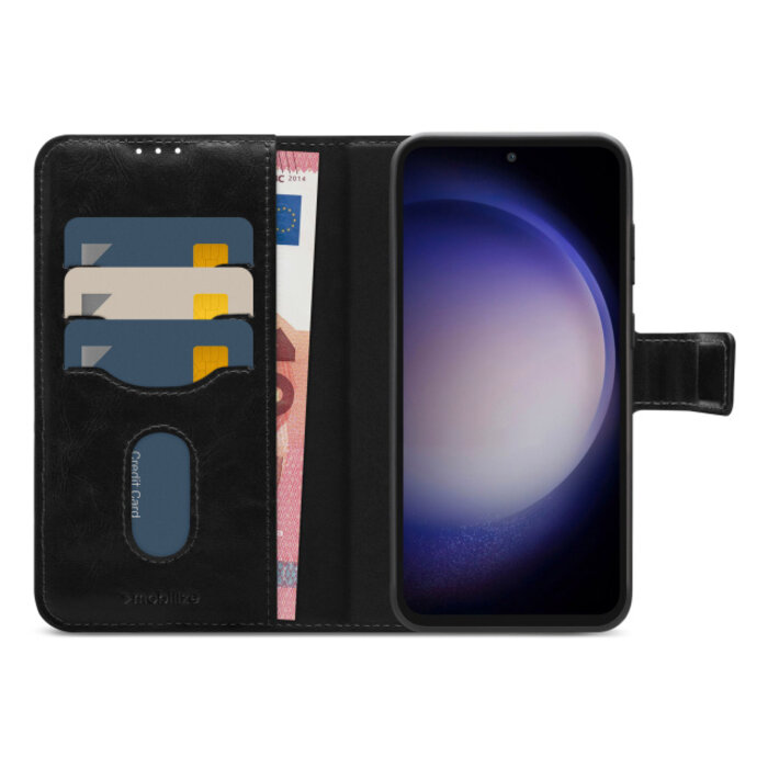 Mobilize Mobilize 2-in-1 MagSafe Wallet Case voor Samsung Galaxy S23 FE 5G - Zwart