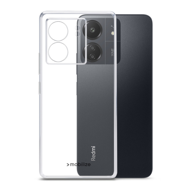 Mobilize Mobilize Gelly Case Xiaomi Redmi 13C 4G/5G Transparant
