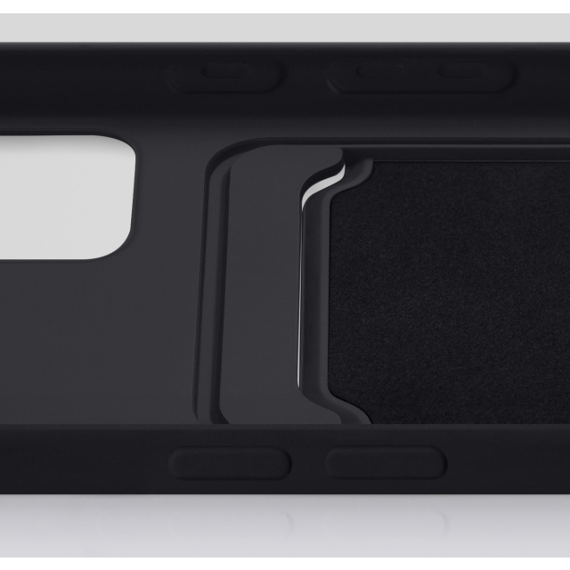 Mobilize Mobilize Rubber Gelly Card Case Samsung Galaxy A25 5G - Mat Zwart