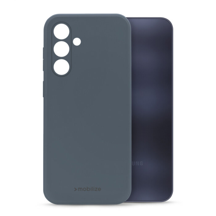 Mobilize Mobilize Rubber Gelly Case Samsung Galaxy A25 5G - Matt Blue