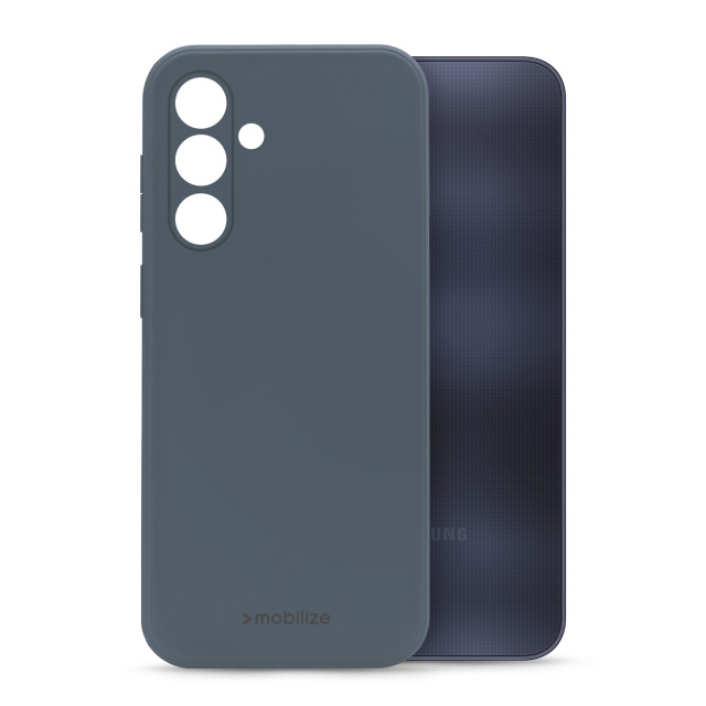 Mobilize Mobilize Rubber Gelly Case Samsung Galaxy A25 5G - Matt Blue