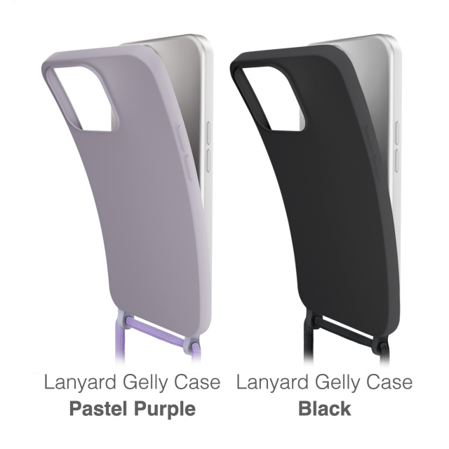 Mobilize Mobilize Lanyard Gelly Case - Samsung Galaxy A35 5G - Zwart