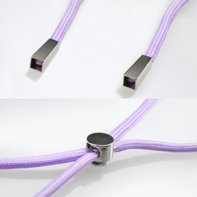Mobilize Mobilize Lanyard Gelly Case voor Samsung Galaxy A25 5G - Pastel Purple