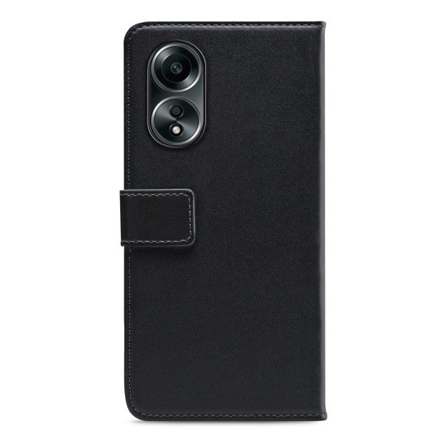 Mobilize Mobilize Classic Gelly Wallet Book Case OPPO A58 4G - Zwart