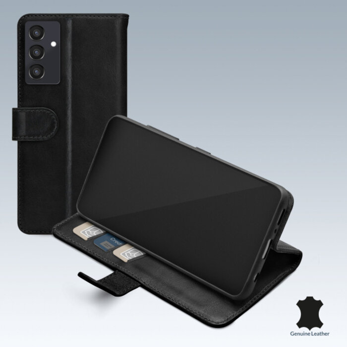 Mobilize Mobilize Leather Wallet Case Samsung Galaxy A25 5G - Zwart