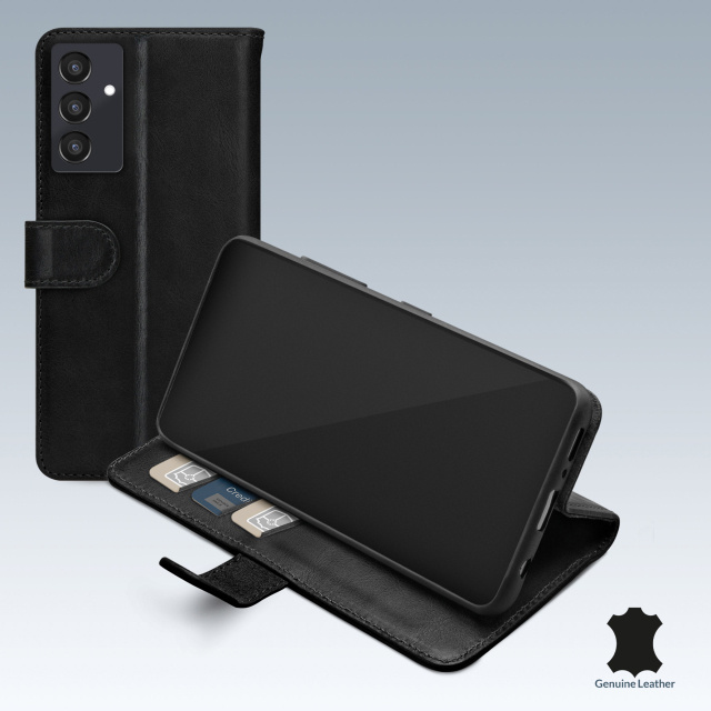 Mobilize Mobilize Leather Wallet Case Samsung Galaxy A25 5G - Zwart
