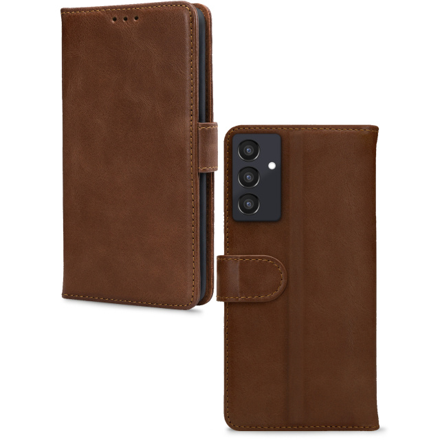 Mobilize Mobilize Leather Wallet Hoesje voor Samsung Galaxy A25 5G - Bruin