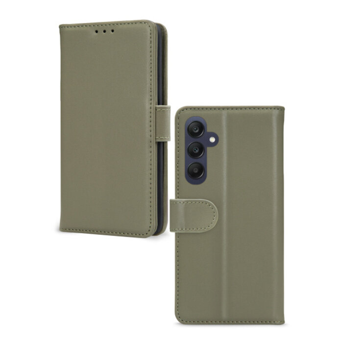 Mobilize Mobilize Premium Gelly Wallet Book Case Samsung Galaxy A25 5G - Groen