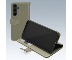 Mobilize Mobilize Premium Gelly Wallet Book Case - Samsung Galaxy A35 5G - Groen