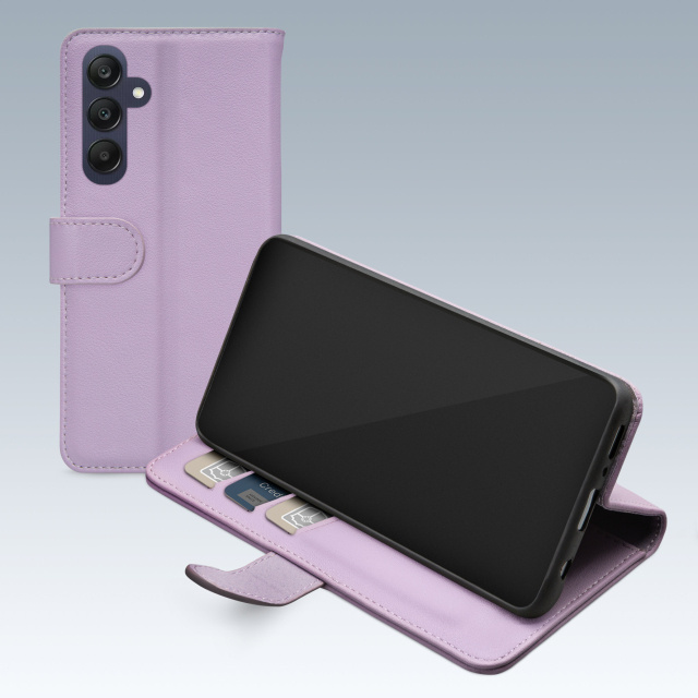 Mobilize Mobilize Premium Gelly Wallet Book Case Samsung Galaxy A25 5G - Paars