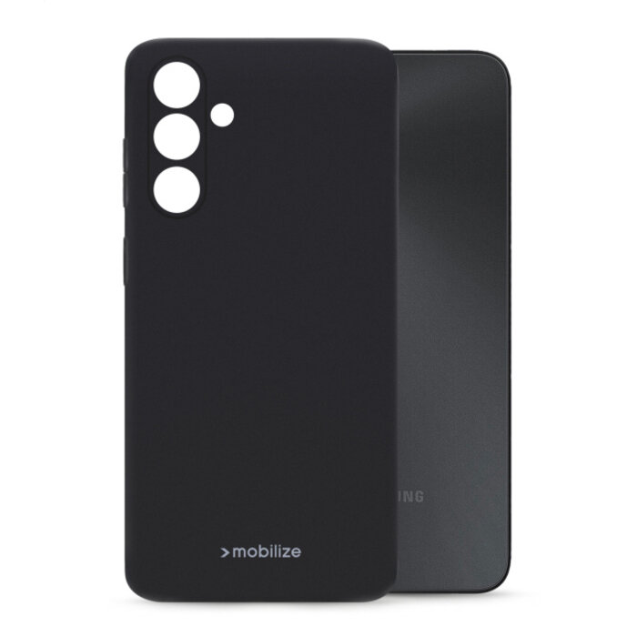 Mobilize Mobilize Rubber Gelly Case Samsung Galaxy A05s - Mat Zwart