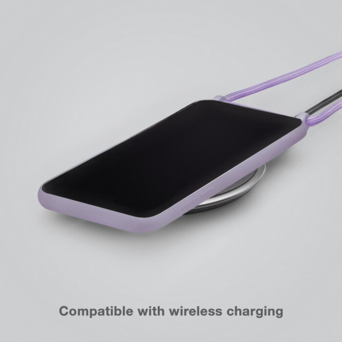Mobilize Mobilize Lanyard Gelly Case Samsung Galaxy A05s - Pastel Purple