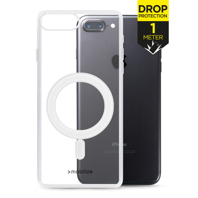 Mobilize Mobilize MagSafe Naked Case voor Apple iPhone 7 Plus / 8 Plus - Transparant