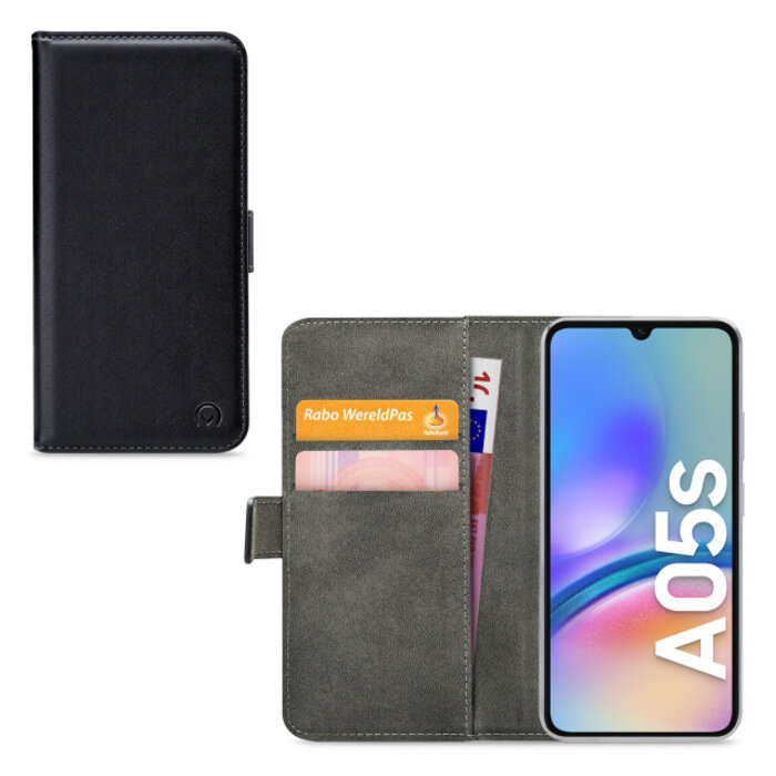 Mobilize Mobilize Classic Gelly Wallet Book Case voor Samsung Galaxy A05s - Zwart