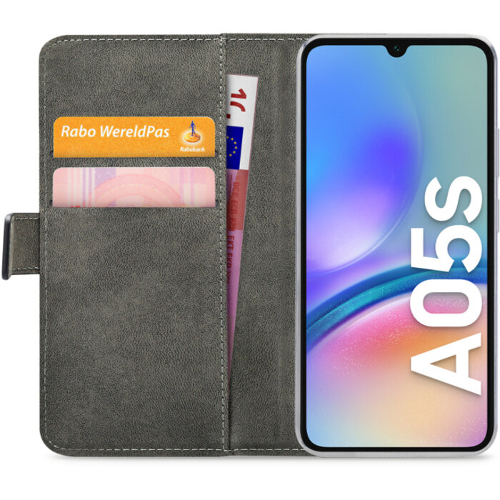 Mobilize Mobilize Classic Gelly Wallet Book Case voor Samsung Galaxy A05s - Zwart