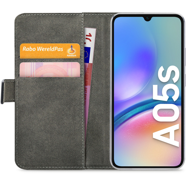 Mobilize Mobilize Classic Gelly Wallet Book Case voor Samsung Galaxy A05s - Zwart