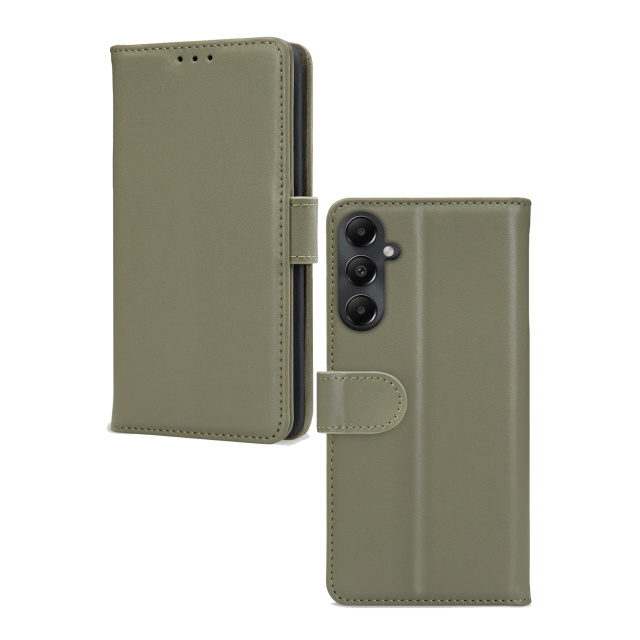 Mobilize Mobilize Premium Gelly Wallet Book Case voor Samsung Galaxy A05s - Groen