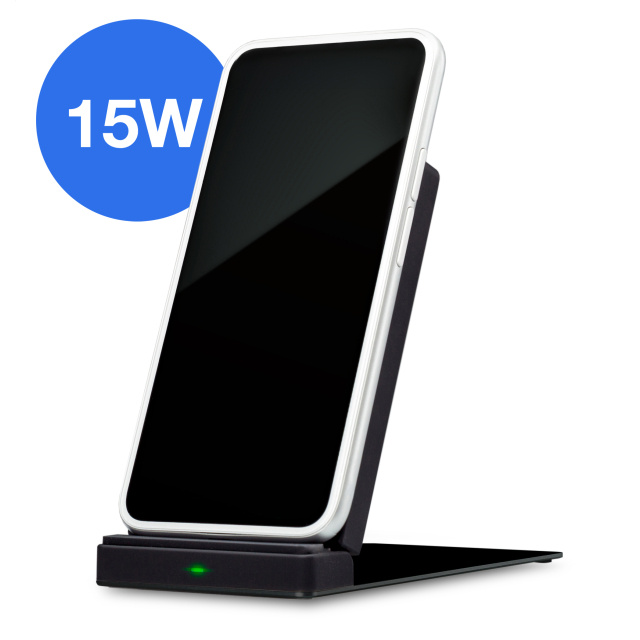 Mobilize Mobilize Draadloze Snellader Opvouwbaar 15W PU Leer - Zwart