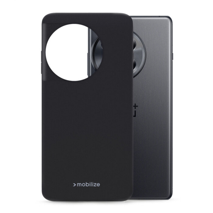 Mobilize Mobilize Rubber Gelly Case OnePlus 12R Matt Black