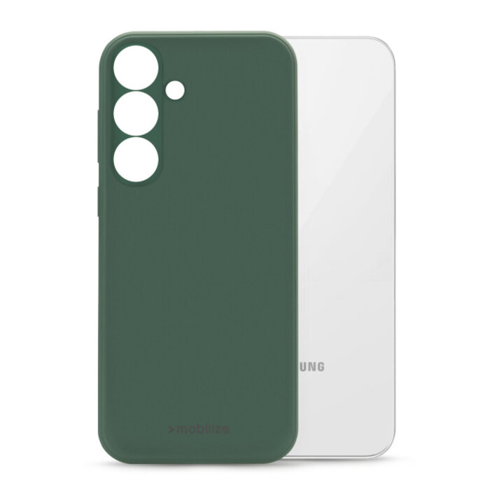 Mobilize Mobilize Rubber Gelly Case Samsung Galaxy S23 FE 5G Matt Green