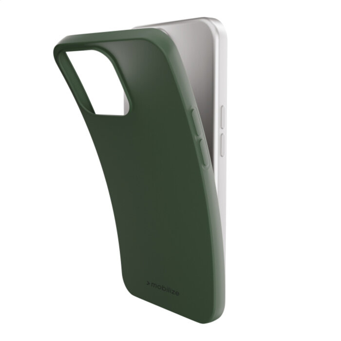Mobilize Mobilize Rubber Gelly Case Samsung Galaxy S23 FE 5G Matt Green