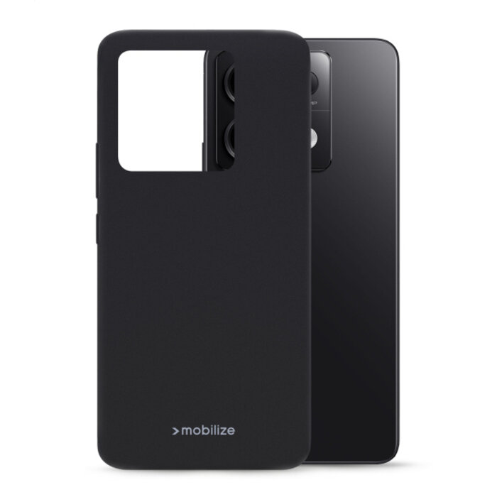 Mobilize Mobilize Rubber Gelly Case Xiaomi Poco X6 5G/Redmi Note 13 Pro 5G Matt Black
