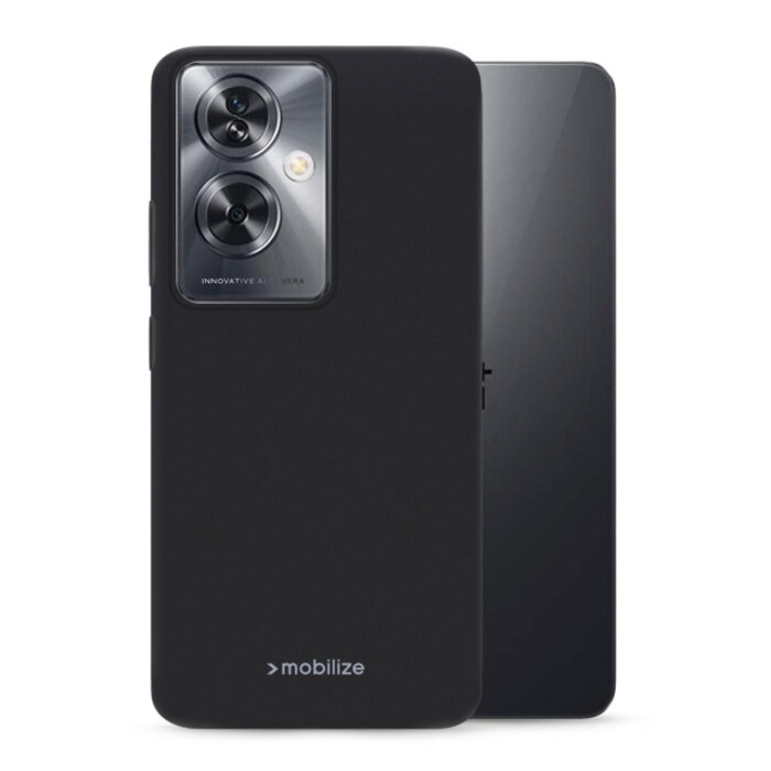 Mobilize Mobilize Rubber Gelly Case OnePlus Nord N30 SE/OPPO A79 5G Matt Black