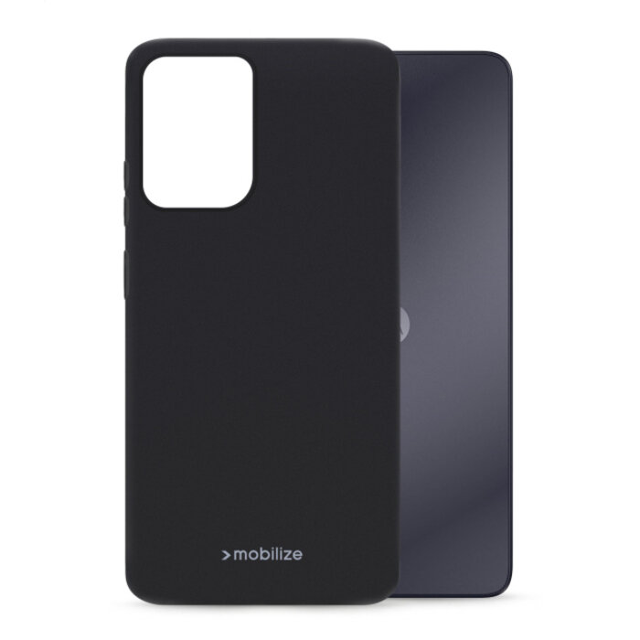 Mobilize Mobilize Rubber Gelly Case Motorola Moto G04/G24/G04s Matt Black