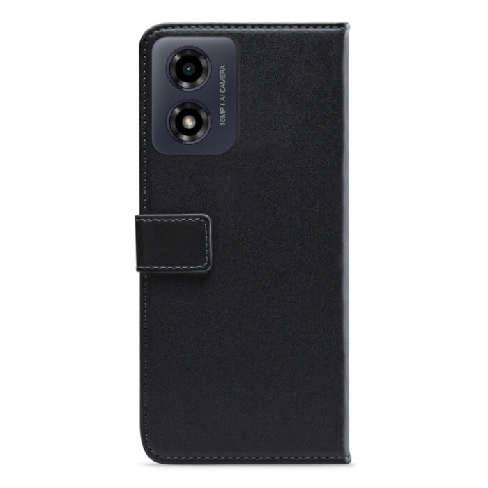 Mobilize Mobilize Classic Gelly Wallet Book Case Motorola Moto G04/G24/G04s Black