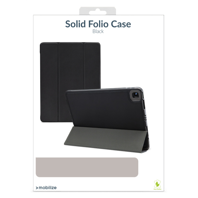 Mobilize Mobilize Solid Folio Case iPad 10.9 (2022) / iPad 11 (2025) - Zwart