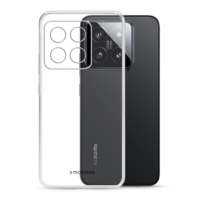Mobilize Mobilize Gelly Case Xiaomi 14 Clear - Transparante TPU Backcover