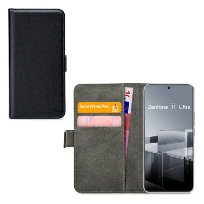 Mobilize Mobilize Classic Gelly Wallet Book Case ASUS ZenFone 11 Ultra Black