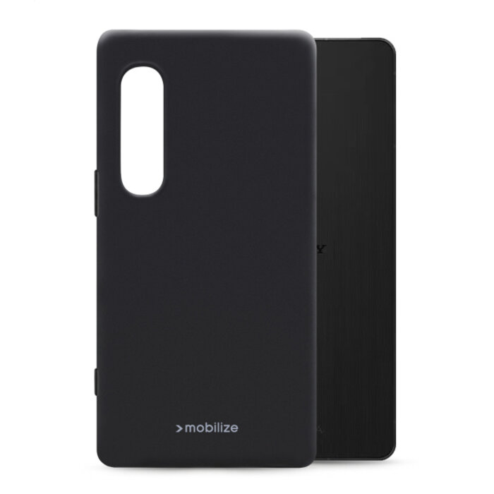 Mobilize Mobilize Rubber Gelly Case Sony Xperia 1 VI Matt Black
