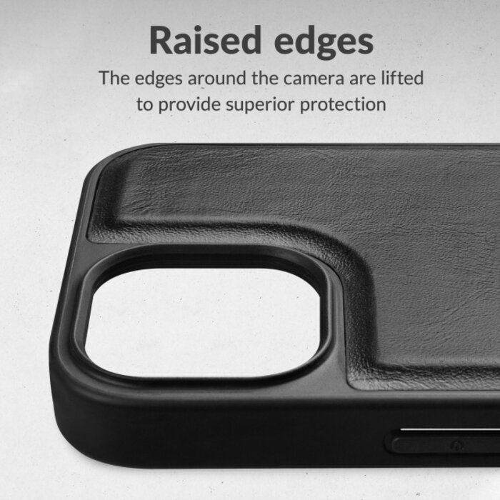 Mobilize Mobilize 2in1 Magsafe Compatible Gelly Wallet Case Apple iPhone 16 Pro Max Black