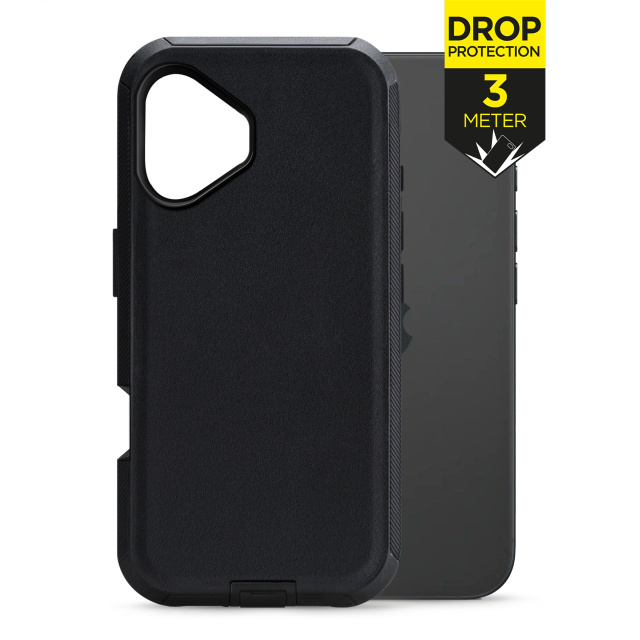 Mobilize Mobilize Defender Case Apple iPhone 16 - Zwart