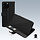 Mobilize Leather Wallet Apple iPhone 16 Pro Black