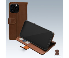 Mobilize Mobilize Leather Wallet Apple iPhone 16 Pro Max Brown