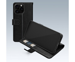 Mobilize Mobilize Premium Gelly Wallet Book Case Apple iPhone 16 Pro Max Black