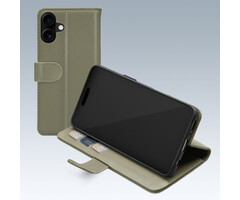 Mobilize Mobilize Premium Gelly Wallet Book Case Apple iPhone 16 Plus Green
