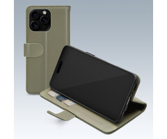Mobilize Mobilize Premium Gelly Wallet Book Case Apple iPhone 16 Pro Green