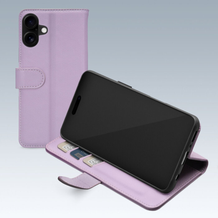 Mobilize Mobilize Premium Gelly Wallet Book Case Apple iPhone 16 Purple