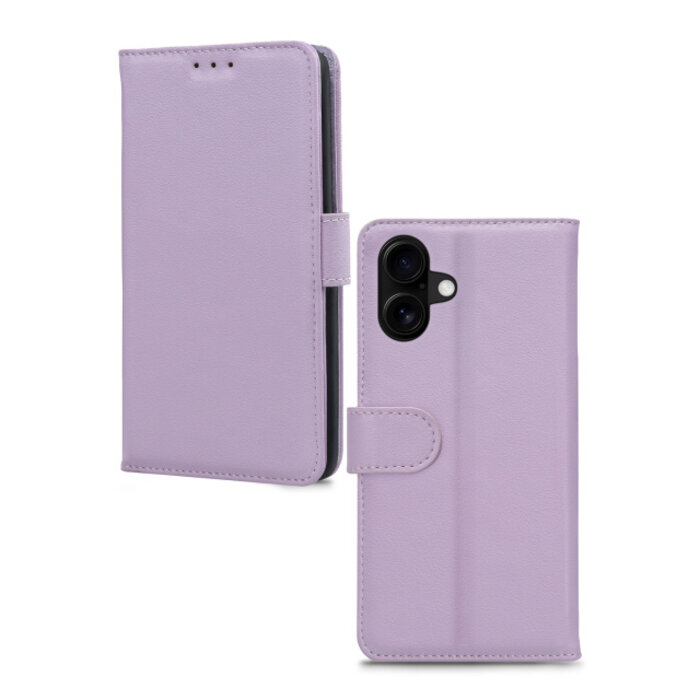 Mobilize Mobilize Premium Gelly Wallet Book Case Apple iPhone 16 Plus Purple