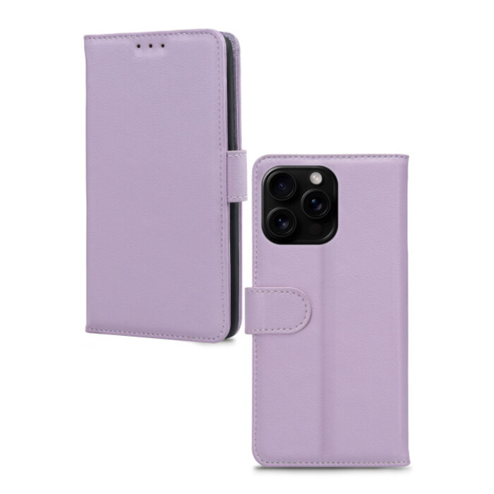 Mobilize Mobilize Premium Gelly Wallet Book Case Apple iPhone 16 Pro Purple