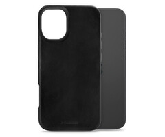 Mobilize Mobilize MagSafe Premium Leren Hoesje Apple iPhone 16 Plus Zwart